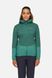 Кофта жіноча Rab Ascendor Summit Hoody Wmns, Green Slate/Eucalyptus, 8 (QFF-41-GSE-08)