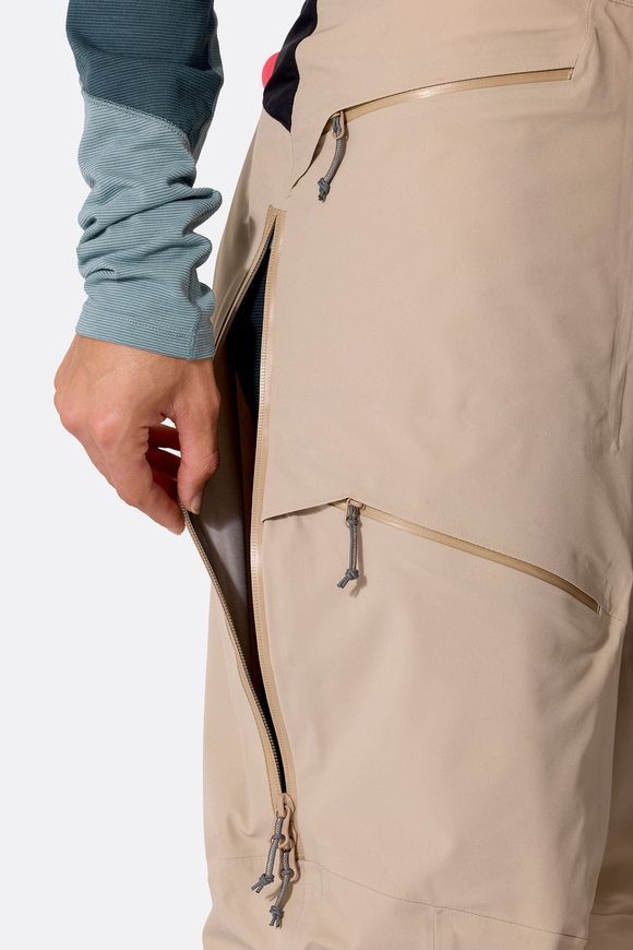 Штани жіночі Rab Kinetic Alpine Stretch Pants Wmns, Dark Pebble, M Regular (RB QWI-96-DKP-12-RG)