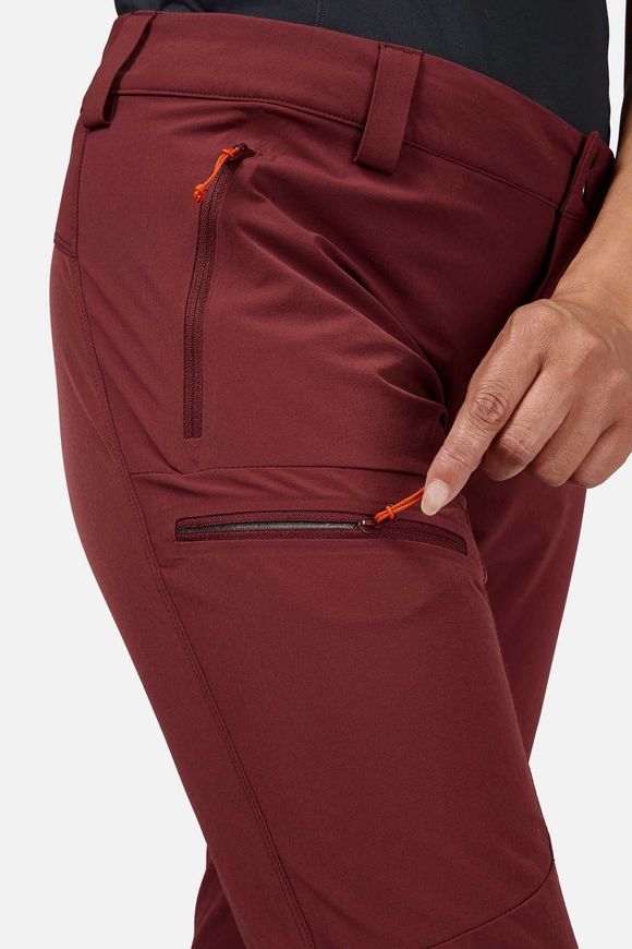 Штани жіночі Rab Incline Pants Wmns Beluga, XS regular (QFV-02-BEL-08-RG)