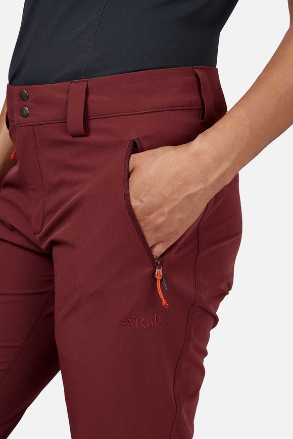 Штани жіночі Rab Incline Pants Wmns Beluga, XS regular (RB QFV-02-BEL-08-RG)