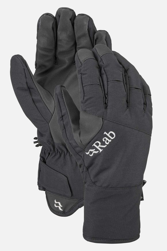 Рукавички Rab Cresta GTX Gloves, Black/Black, S (QAH-87-BLK-SML)