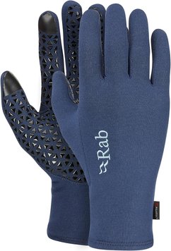 Рукавички Rab Power Stretch Contact Grip Gloves Wmns, Deep Ink, L (RB QAH-54-L)