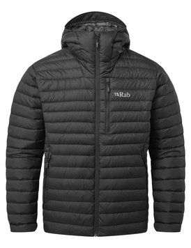 Чоловічий легкий пуховик Rab Microlight Alpine Jacket, Black, S (RB QDB-12-B-S)