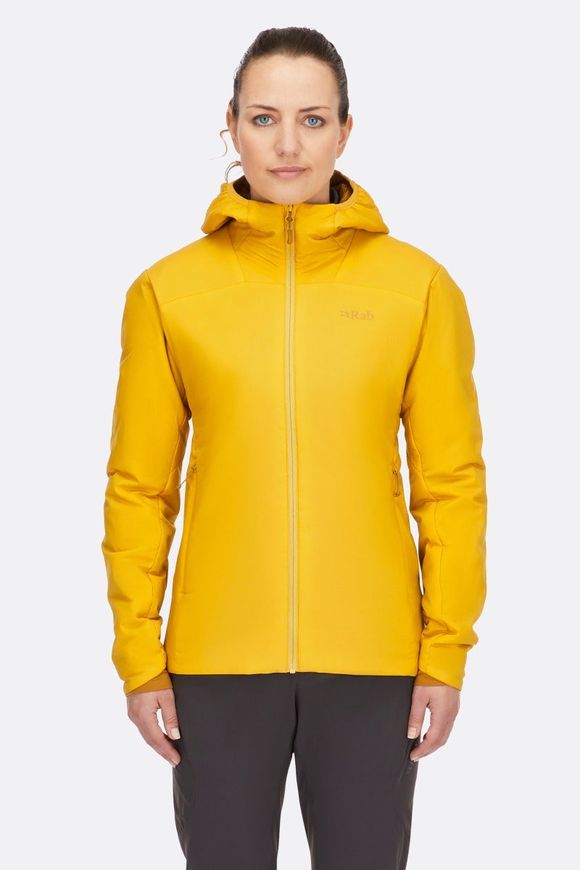 Жіноча легка утеплена куртка Rab Xenair Alpine Light Jacket Wmns, Sahara, 10 (QIP-18-SAH-10)