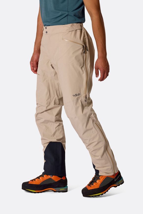Штани чоловічі Rab Kinetic Alpine Stretch Pants, Dark Pebble, L Regular (RB QWI-95-DKP-LRG-RG)