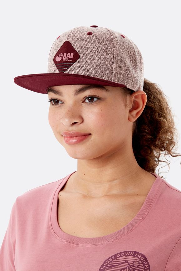 Кепка Rab Flatiron Badge Cap, Heather, One Size (QAB-03-HT-U)