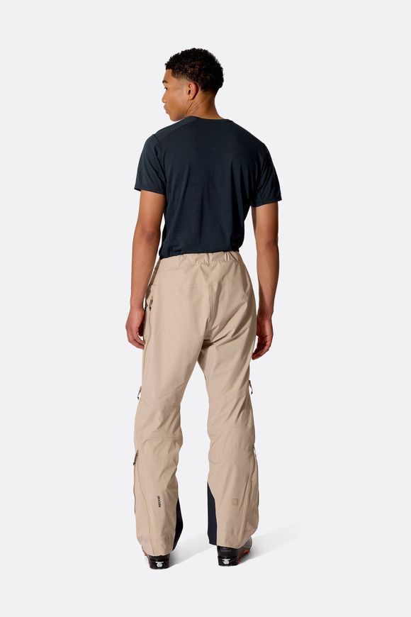 Штани чоловічі Rab Kinetic Alpine Stretch Pants, Dark Pebble, L Regular (RB QWI-95-DKP-LRG-RG)