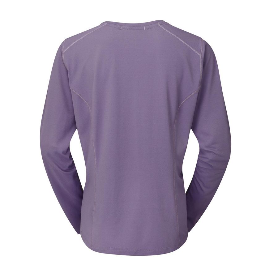 Футболка з довгим рукавом жіноча Rab Force LS Tee Wmns, Purple Sage, M (RB QBL-08-PS-12)