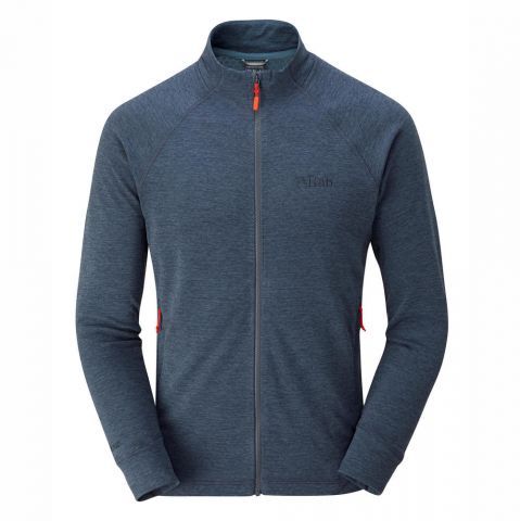 Кофта чоловіча Rab Nexus Full-Zip, Steel, L (RB QFF-38-ST-L)