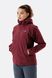 Мембранна куртка жіноча Rab Downpour Eco Jacket Wmns, Deep Heather, 6 (QWG-83-HD-06)