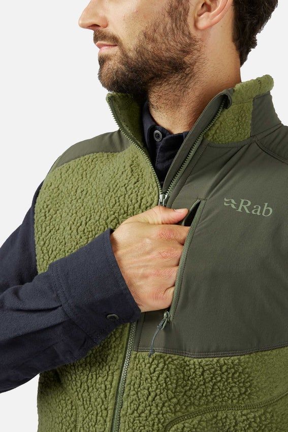 Жилет чоловічий Rab Outpost Vest, Beluga, S (QFF-91-BEL-SML)