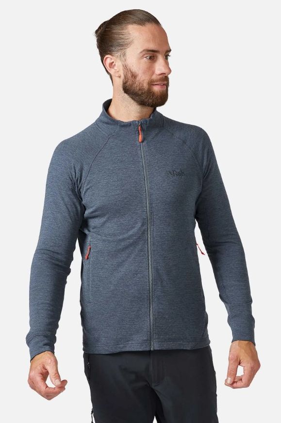 Кофта чоловіча Rab Nexus Full-Zip, Steel, L (RB QFF-38-ST-L)