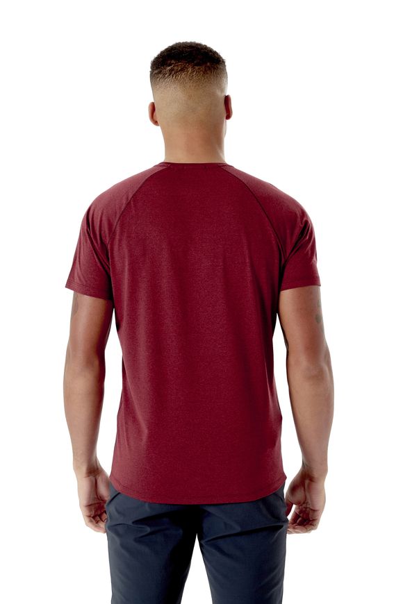 Футболка чоловіча Rab Mantle Tee, OXBLOOD RED MARL, XL (821468959088)