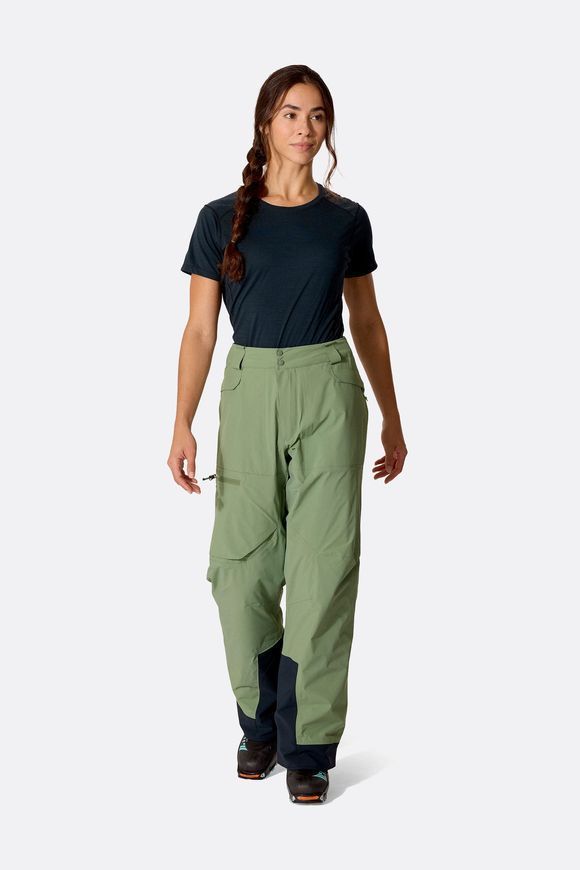 Штани жіночі Rab Novaline Pants Wmns, Dark Fig Green, M Regular (RB QIP-51-DFG-12-RG)