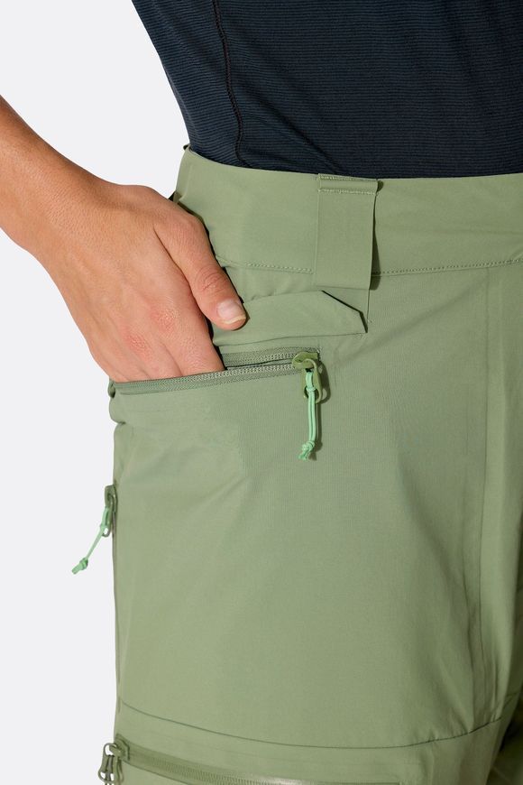 Штани жіночі Rab Novaline Pants Wmns, Dark Fig Green, M Regular (RB QIP-51-DFG-12-RG)