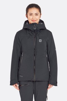 Жіноча гірськолижна мембранна куртка Rab Khroma Diffract Jacket Wmns, Black, 14 (QIP-38-BLK-14)