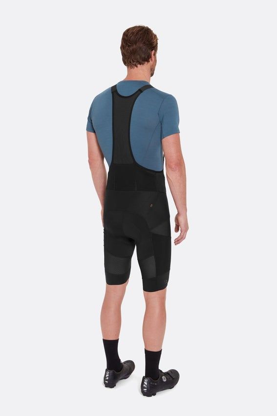 Шорти велосипедні чоловічі з лямками Rab Cinder Liner Bib Shorts, Black, XS (QFV-53-BLK-XSM)