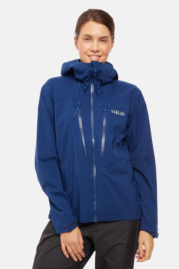 Мембранна куртка жіноча Rab Spark Jacket wmns, BLUEPRINT, 10 (821468924291)