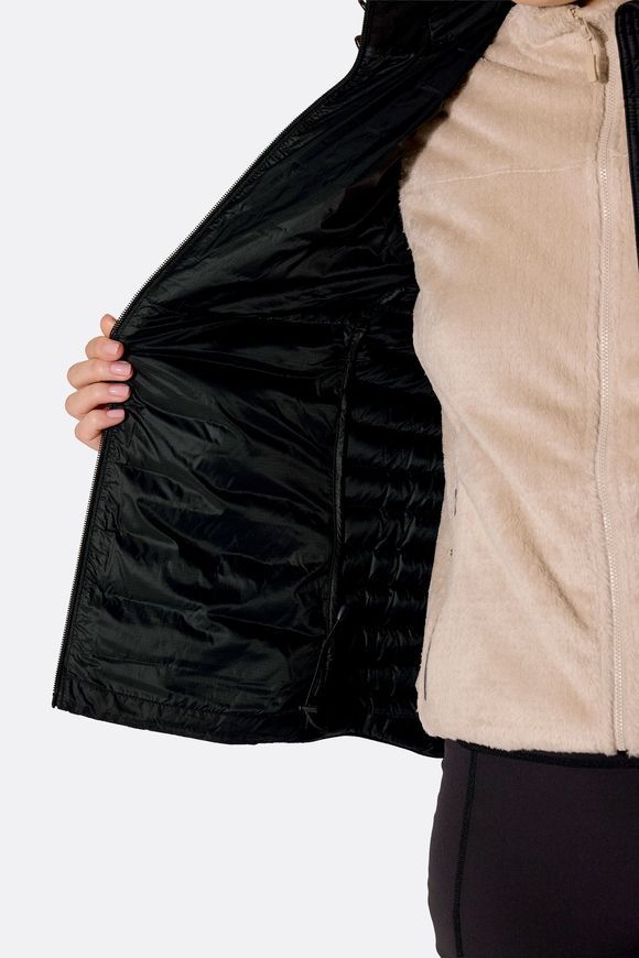 Жилет жіночий Rab Microlight Down Vest Wmns, Dark Pebble, 10 (RB QDB-97-DKP-10)