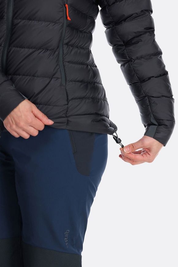 Жіночий зимовий пуховик Rab Electron Pro Jacket Wmns, Deep Heather, 12 (QDN-86-HD-12)