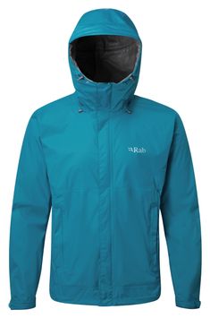 Мембранна куртка чоловіча Rab Downpour Jkt, AZURE, XL (821468886285)