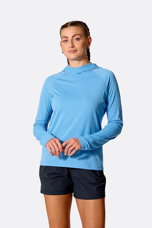 Кофта жіноча Rab Sonic Hoody Wmns, Bluebird, 10 (RB QCC-52-BBD-10)