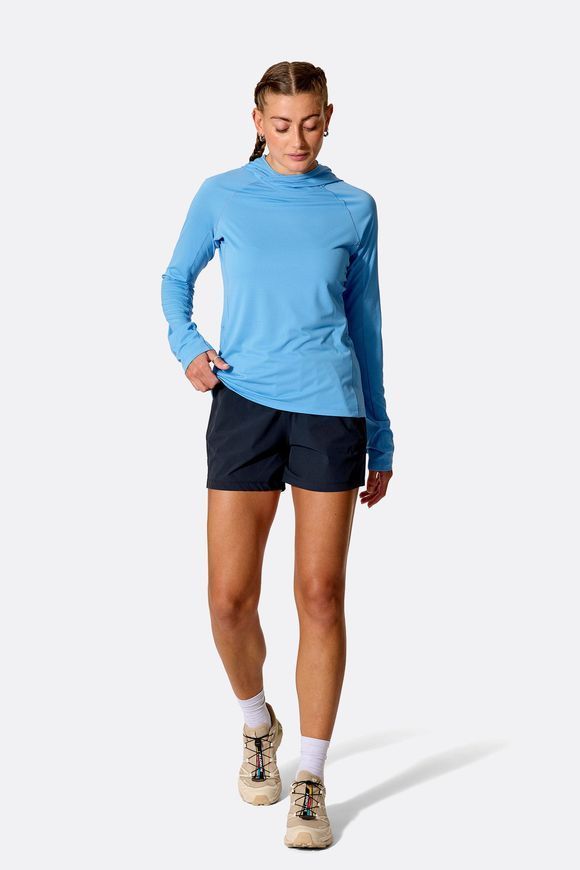 Кофта жіноча Rab Sonic Hoody Wmns, Bluebird, 10 (RB QCC-52-BBD-10)