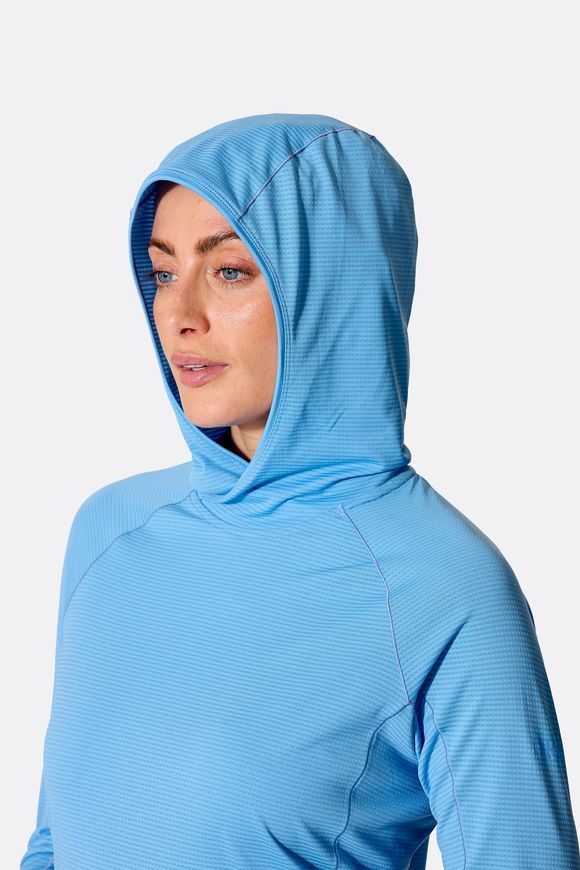 Кофта жіноча Rab Sonic Hoody Wmns, Bluebird, 10 (RB QCC-52-BBD-10)
