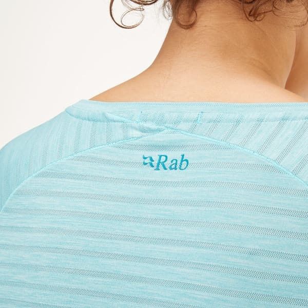 Футболка жіноча Rab Wisp Tee Wmns, MELTWATER MARL, 08 (QBL-12--08)