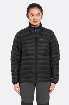 Куртка утеплена жіноча Rab Cirrus Jacket Wmns, Black, 08 (QIP-28-BLK-08)