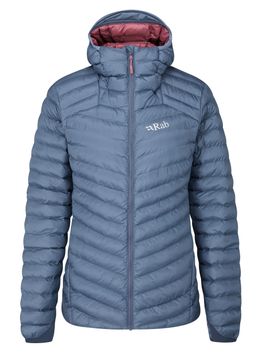 Жіноча зимова куртка Rab Cirrus Alpine Jacket Wmns, BERING SEA, 8 (821468980914)