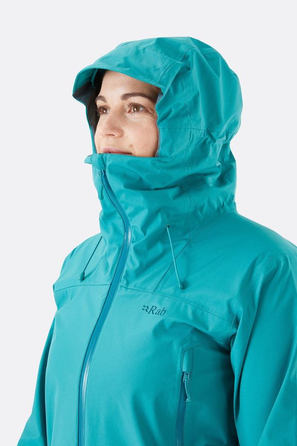 Мембранна куртка жіноча Rab Arc Eco Jacket Wmns, ORION BLUE/CITADEL, 08 (QWH-08-OB-08)