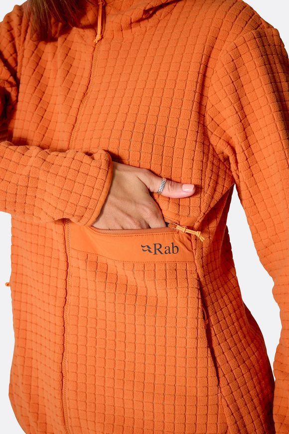 Кофта жіноча Rab Ramshaw Hoody Wmns, Pebble, 10 (RB QFG-75-PBE-10)