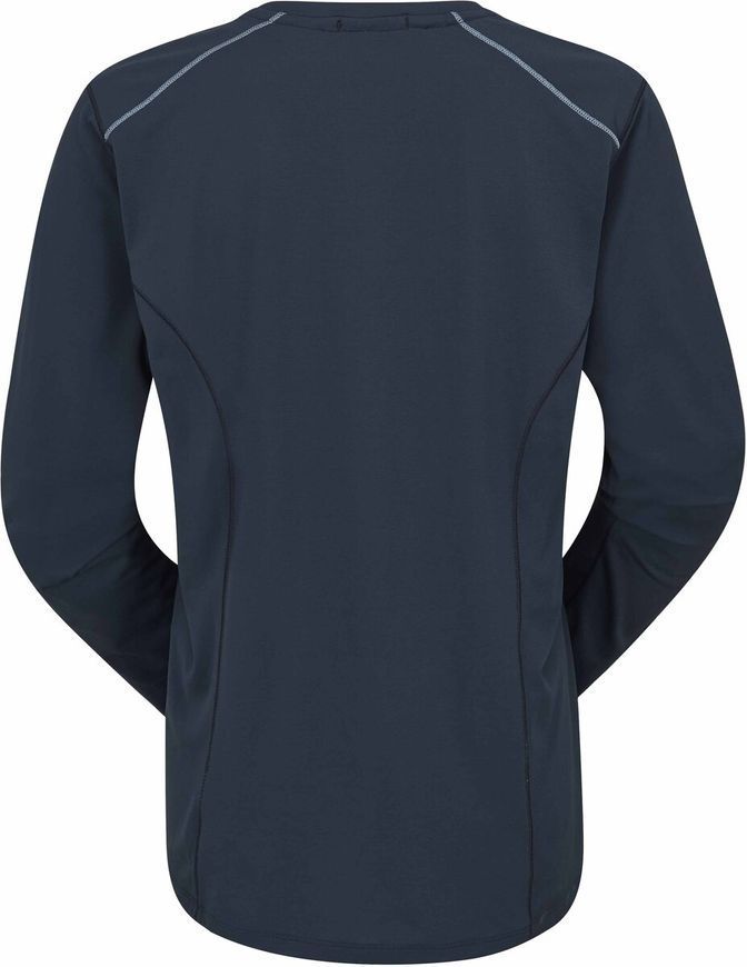 Футболка з довгим рукавом жіноча Rab Force LS Tee Wmns, Tempest Blue, M (RB QBL-08-TMB-12)