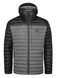 Чоловічий легкий пуховик Rab Microlight Alpine Jacket, Black/Graphene, L (RB QDB-12-BG-L)