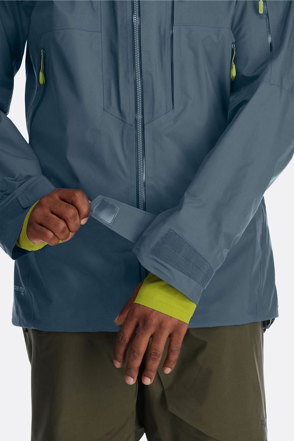 Гірськолижна чоловіча мембранна куртка Rab Khroma Latok GTX Jacket, Orion Blue, MED (QWH-19-ORB-MED)