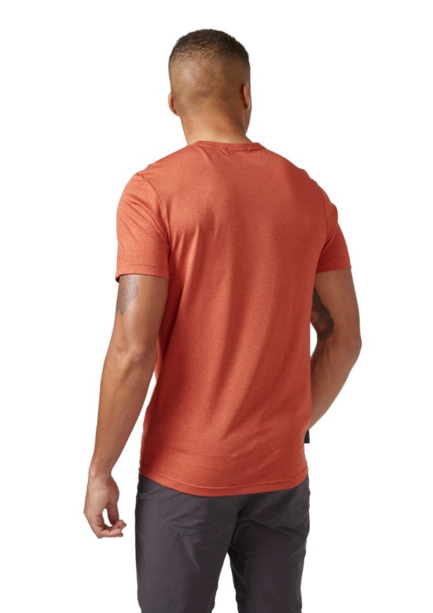 Футболка чоловіча Rab Mantle Tee, RED CLAY, L (5059913050706)