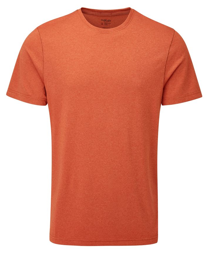 Футболка чоловіча Rab Mantle Tee, RED CLAY, L (5059913050706)