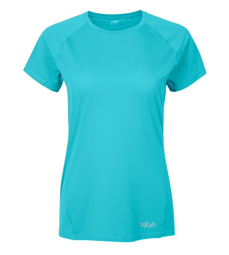 Футболка жіноча Rab Force SS Tee wmns, SEA GLASS, 16 (821468846821)