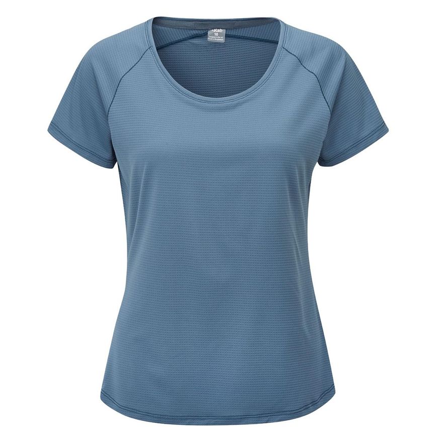 Футболка жіноча Rab Aleya Tee Wmns, Orion Blue, S (RB QBL-48-10)