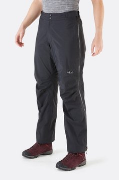 Штани жіночі Rab Kangri GTX Pants Wmns, Black, 10, Short (QWH-04-BLK-10-SH)