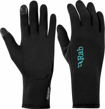 Рукавички Rab Power Stretch Contact Glove wmns, BLACK, M (821468859050)