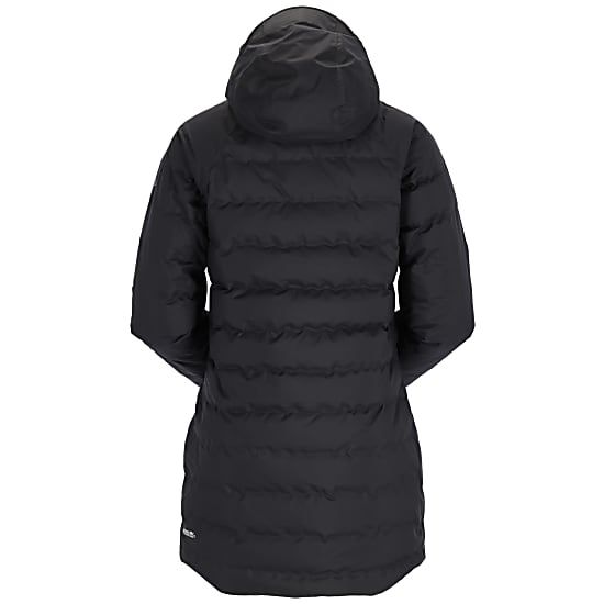 Зимова куртка-парка жіноча Rab Valiance Parka W Black, S (RB QDB-51-10)