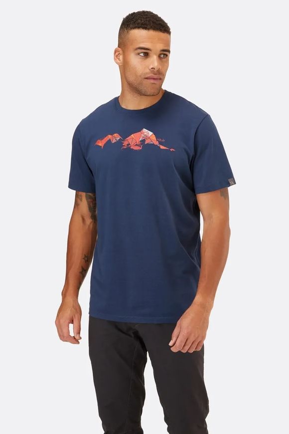 Футболка чоловіча Rab Stance Tessalate Tee, DEEP INK, L (RB QCB-61-DI-L)