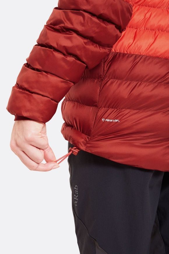 Жіноча хайкінгова куртка Rab Cirrus Alpine Jacket Wmns, Dark Fig Green, 10, (RB QIP-26-DFG-10)