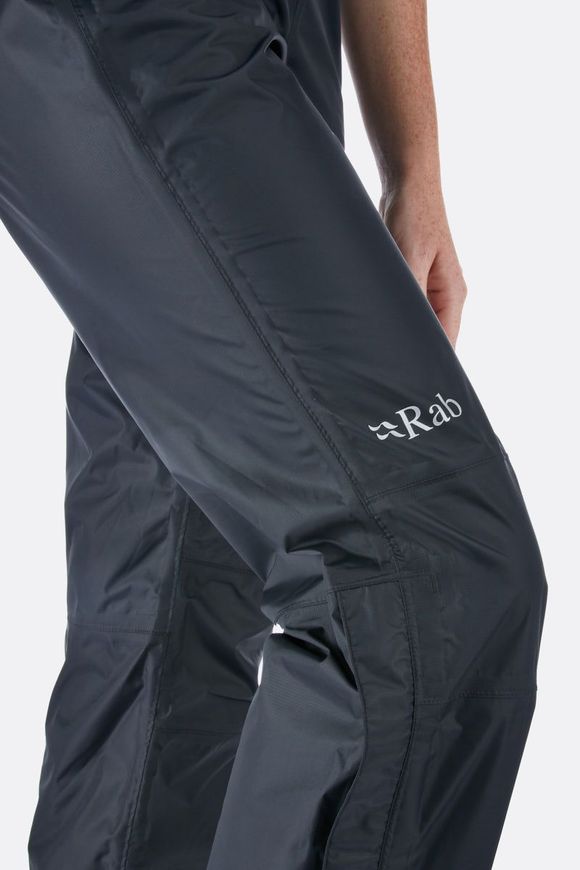 Штани жіночі Rab Downpour Pants wmns, BLACK, 12 (821468811942)