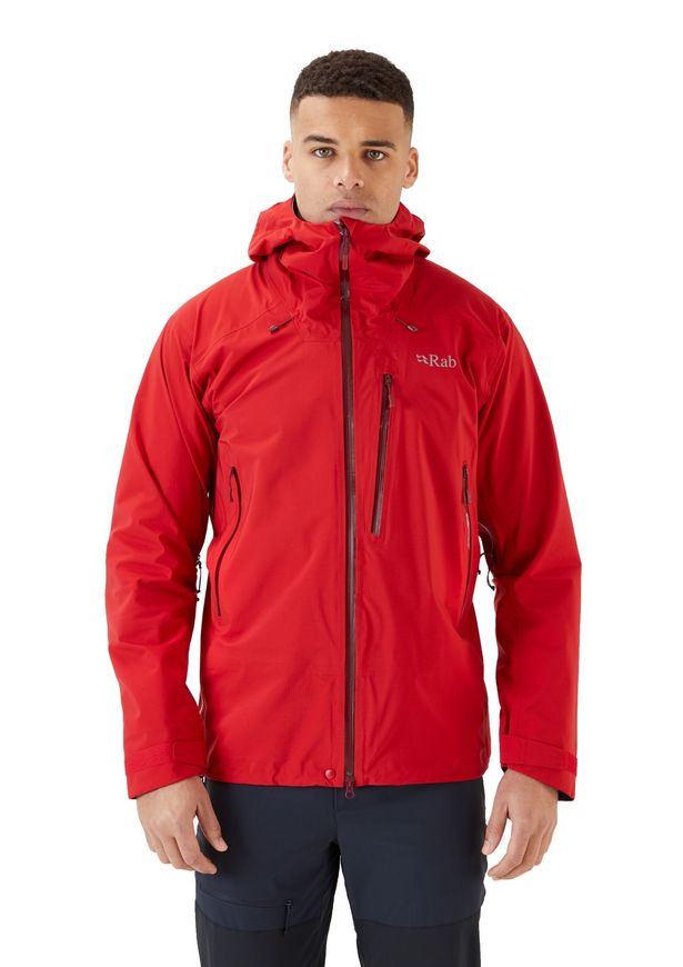 Мембранна куртка чоловіча Rab Firewall Jacket, Ascent Red, M (RB QWF-77.M)