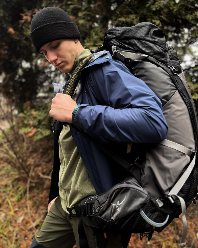 Чоловіча флісова кофта Rab Tecton Jacket, Deep Ink, S (RB QFG-03-DIK-SML)