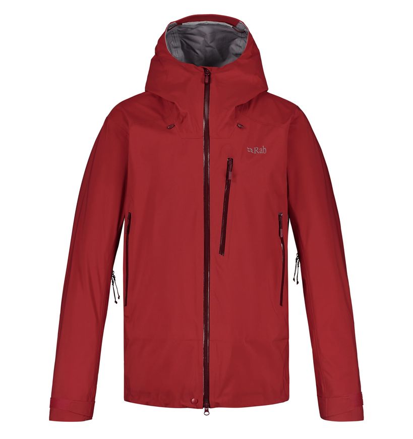 Мембранна куртка чоловіча Rab Firewall Jacket, Ascent Red, M (RB QWF-77.M)