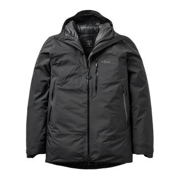 Чоловіча тепла мембранна куртка Rab Xenon Shield Jacket, Black, M (RB QIP-52-BLK-MED)